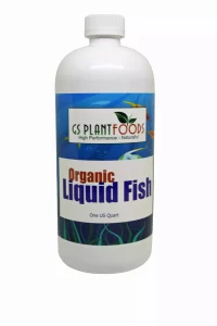 GS Plants Foods Organic Hydrolyzed Fish Fertilizer with Macro & Micro Nutrients (NPK 2-3-1)